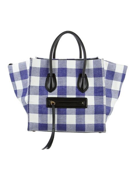 celine gingham red tote|CELINE Tote Bags for Women for sale .